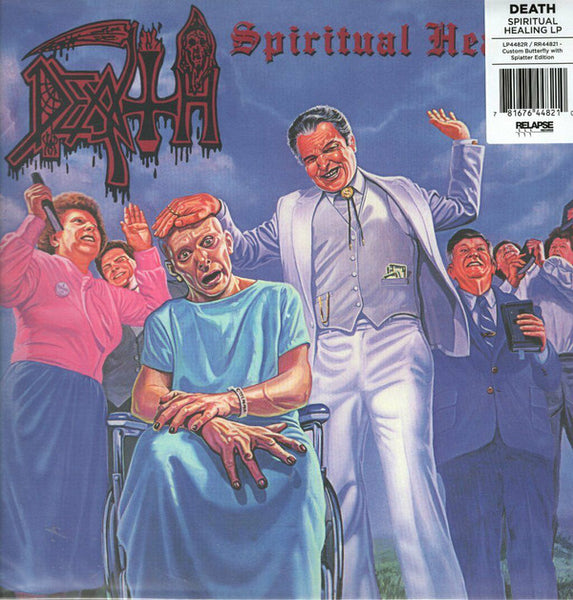 Death ‎– Spiritual Healing (1990) - New LP Record 2021 Relapse Butterfly with Splatter Vinyl - Death Metal - Shuga Records