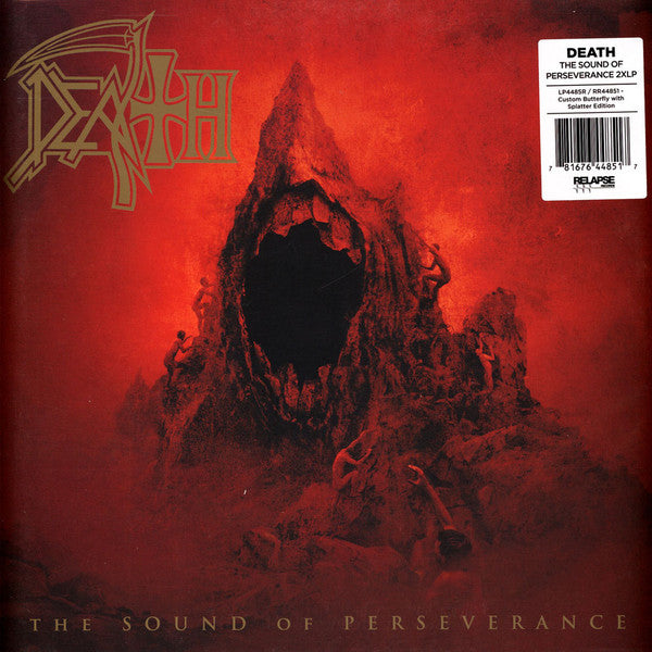 Death ‎– The Sound Of Perseverance (1998) - New 2 LP Record 2021 Relapse USA Custom Butterfly with Splatter Vinyl - Death Metal - Shuga Records