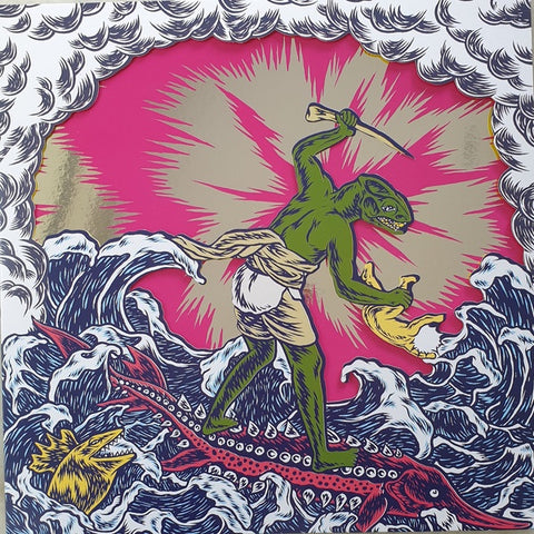 King Gizzard And The Lizard Wizard ‎– Teenage Gizzard - Mint- LP Record 2021 ATO 50/50 Yellow & Magenta W/ Yellow Splatter Vinyl & Download - Garage Rock / Surf