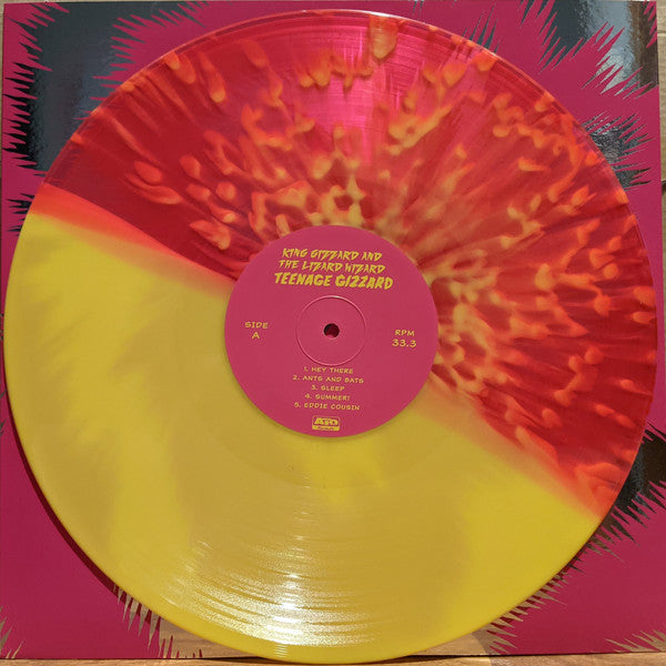 King Gizzard And The Lizard Wizard ‎– Teenage Gizzard - New LP Record 2021 ATO USA 50/50 Yellow & Magenta W/ Yellow Splatter Vinyl & Download - Garage Rock / Surf - Shuga Records
