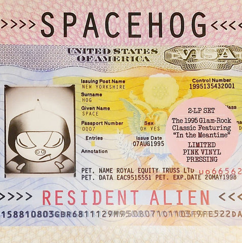 Spacehog ‎– Resident Alien (1995) - New 2 LP Record 2021 Real Gone Music USA Pink Vinyl - Alternative Rock