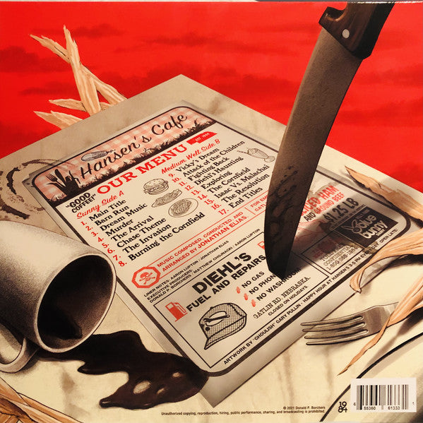 Jonathan Elias ‎– Stephen King's Children Of The Corn (1984) - New LP Record Store Day 2021 RSD 1984 Publishing Midnight Harvest Vinyl - Soundtrack