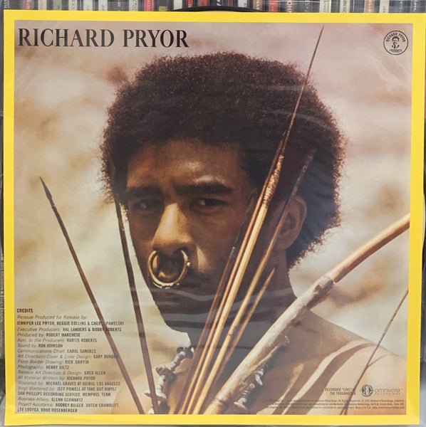 Richard Pryor ‎– Richard Pryor (1968) - New LP Record Store Day 2021 Omnivore RSD Picture Disc Vinyl - Comedy - Shuga Records