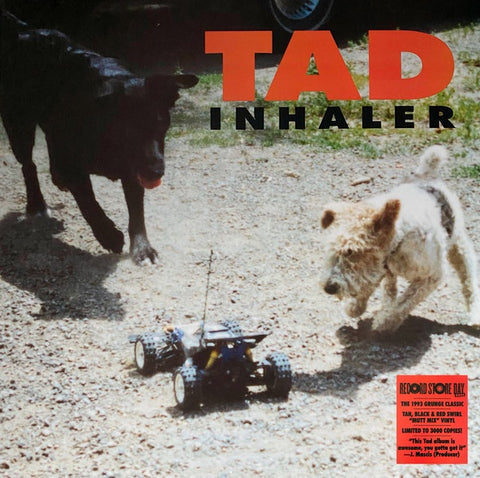 Tad – Inhaler (1993) - New LP Record Store Day 2021 Real Gone Music an, Black, And Red Swirl Vinyl - Grunge