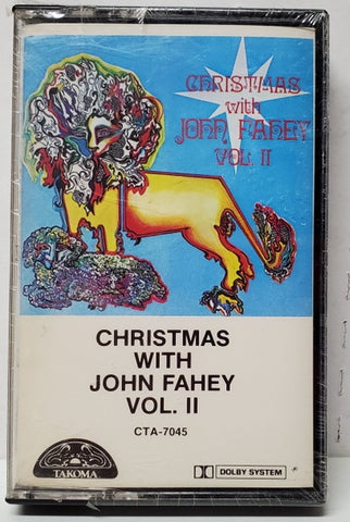 John Fahey – Christmas With John Fahey Vol. II - Used Cassette 1975 Takoma Tape - Folk Rock / Acoustic / Holiday