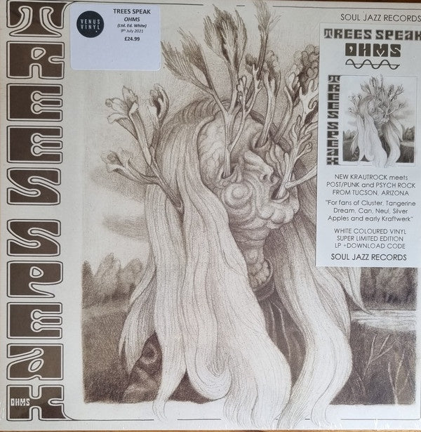 Trees Speak – OHMS - New LP Record 2021 UK Import Soul Jazz White Vinyl - Krautrock /  Post-Punk
