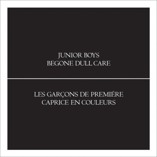 Junior Boys - Begone Dull Care - New Vinyl Record 2009 Domino USA LP - Electronic / Pop / Technopop