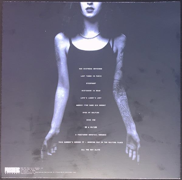 Wristmeetrazor ‎– Replica Of A Strange Love - New LP Record 2021 Prosthetic USA Glass Replicant Clear w/ Artic Pearl, Frost Bite Blue & Onyx Splatter Vinyl - Metalcore / Emo - Shuga Records