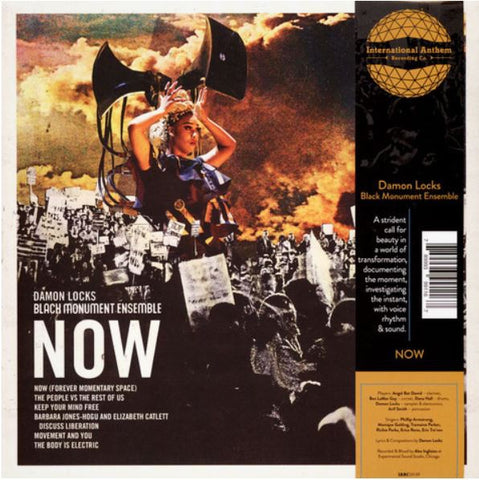 Damon Locks Black Monument Ensemble – Now - New LP International Anthem Black Vinyl - Avant-garde Jazz