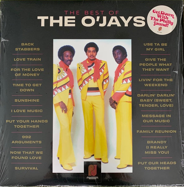 The O'Jays - Best Of The O'Jays - Mint- 2 LP Record 2021 Philadelphia International Vinyl - Soul / Funk