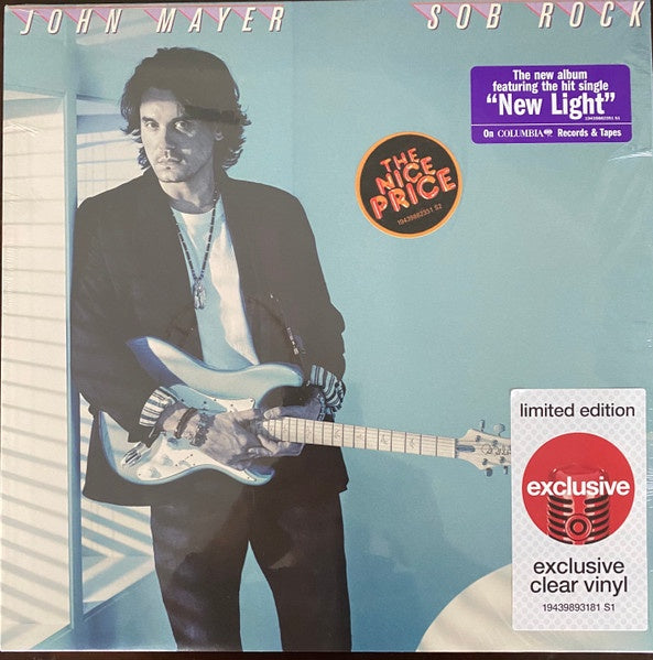 John Mayer - Sob Rock - New LP Record 2021 Columbia Target Exclusive Coke Bottle Clear Vinyl - Soft Rock / Pop Rock - Shuga Records