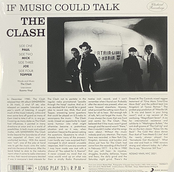 The Clash ‎– If Music Could Talk (1981) - New 2 LP Record Store Day 2021 Sony/Columbia RSD 180 gram Vinyl - Punk / Dub / Interview - Shuga Records