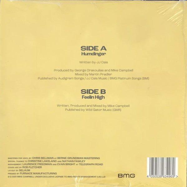 The Dirty Knobs ‎– Humdinger - New 7" Single Record Store Day 2021 BMG RSD Yellow Vinyl - Rock - Shuga Records
