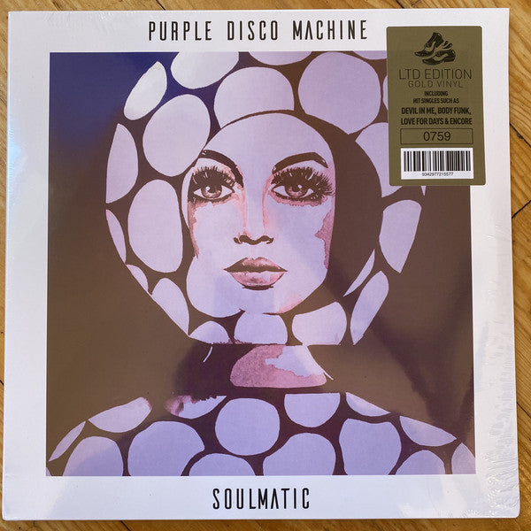 Purple Disco Machine ‎– Soulmatic (2017) - New 2 LP Record Store Day 2021 Sweat It Out! UK Import RSD Gold Vinyl & Numbered - Electronic / House / Nu-Disco - Shuga Records