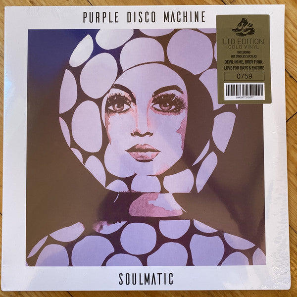 Purple Disco Machine ‎– Soulmatic (2017) - New 2 LP Record Store Day 2021 Sweat It Out! UK Import RSD Gold Vinyl & Numbered - Electronic / House / Nu-Disco