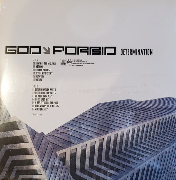 God Forbid ‎– Determination - New LP Record Store Day 2021 Century Media RSD Blue/White Haze Vinyl - Heavy Metal / Thrash - Shuga Records