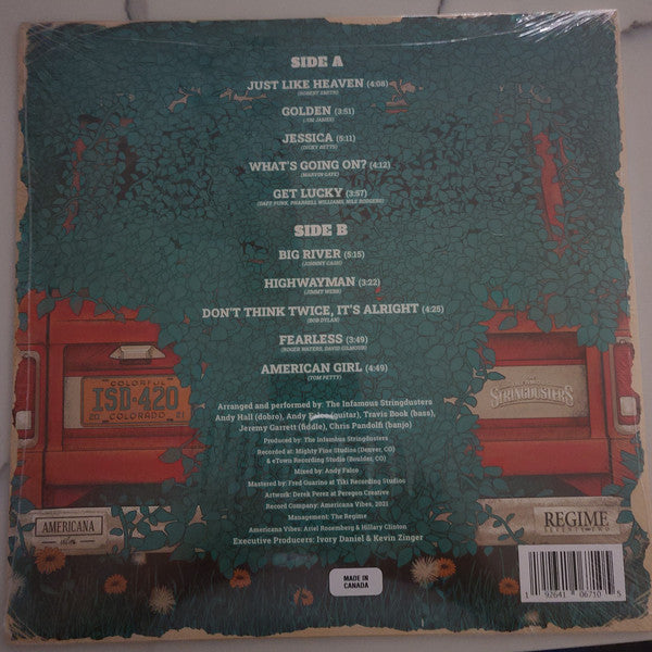 The Infamous Stringdusters ‎– Undercover - New LP Record Store Day 2021 Americana Vibes RSD Vinyl - Bluegrass - Shuga Records
