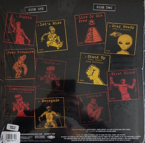 (Hed) P. E. ‎– Best Of The Suburban Noize Years - New LP Record Store Day 2021 Suburban Noize RSD Orange Vinyl - Nu Metal / Punk / Hardcore Hip-Hop