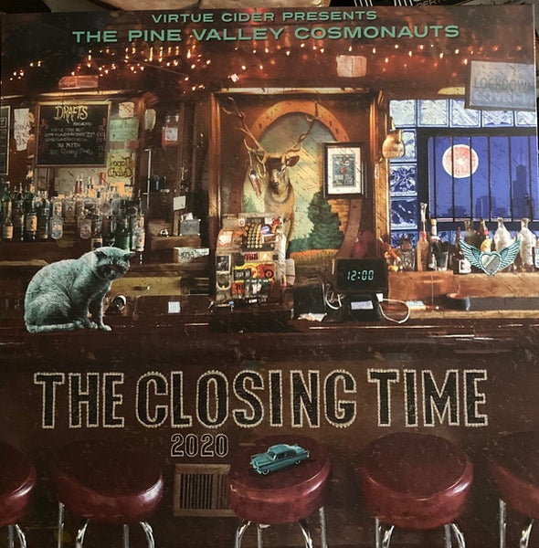 The Pine Valley Cosmonauts (Jon Langford / Jeff Tweedy / Andrew Bird) - The Closing Time - Mint- LP Record 2021 Virtue Cider Apple Red Vinyl - Rock / Folk Rock - Shuga Records