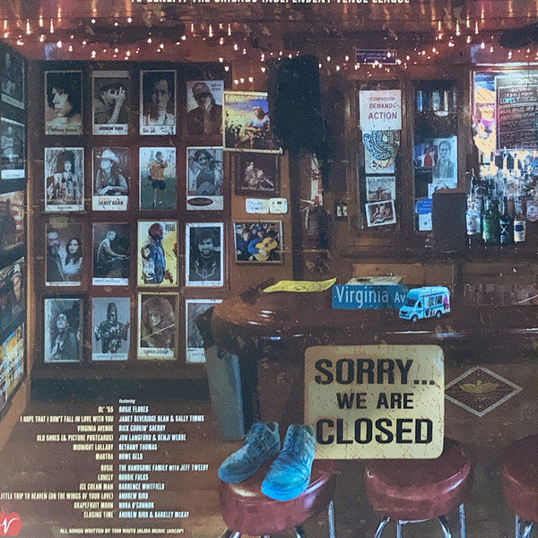 The Pine Valley Cosmonauts (Jon Langford / Jeff Tweedy / Andrew Bird) - The Closing Time - Mint- LP Record 2021 Virtue Cider Apple Red Vinyl - Rock / Folk Rock - Shuga Records
