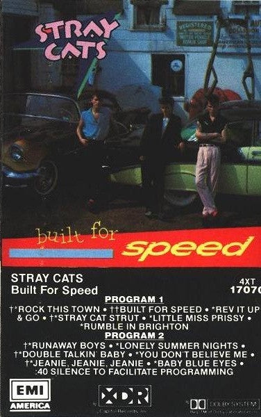 STRAY CATS - BUILT FOR SPEED 香港 LP
