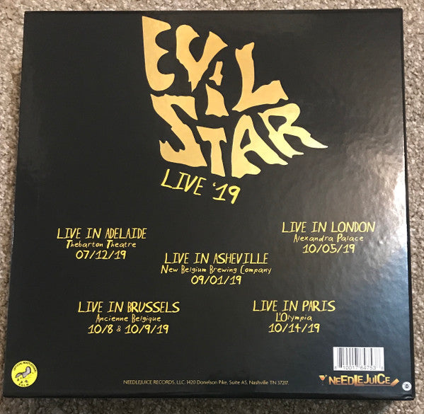 King Gizzard & The Lizard Wizard – Evil Star - Live '19 Boxset - New 11 LP Record Box Set 2022 Needlejuice Colored Vinyl & Download - Psychedelic Rock