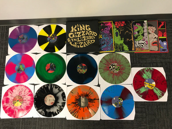 King Gizzard & The Lizard Wizard – Evil Star - Live '19 Boxset - New 11 LP Record Box Set 2022 Needlejuice Colored Vinyl & Download - Psychedelic Rock