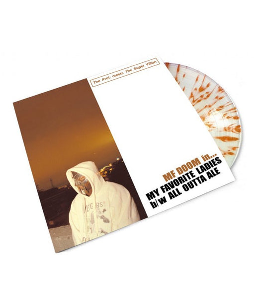 MF Doom, meets, The Super Villain – My Favorite Ladies b/w All Outta Ale (2002) - New EP Record 2021 Nature Sounds Canada Orange Splatter Vinyl - Hip Hop - Shuga Records