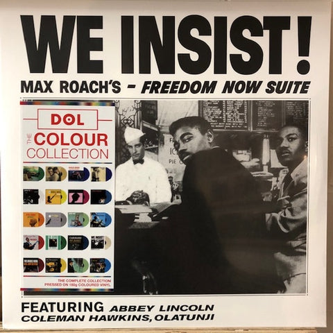 Max Roach – We Insist! Max Roach's - Freedom Now Suite (1961) - New LP Record 2020 DOL Europe 180 gram Bone Colored Vinyl - Jazz / Hard Bop