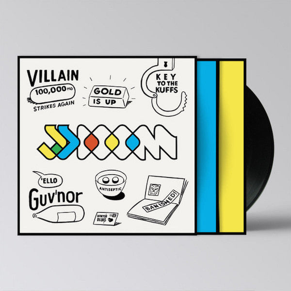 JJ Doom (MF DOOM & Jneiro Jarel) - Keys to the Kuffs (2012) - New 2 LP Record 2012 Lex Records Europe Vinyl - Rap / HipHop / DA GAWD DOOOOM - Shuga Records