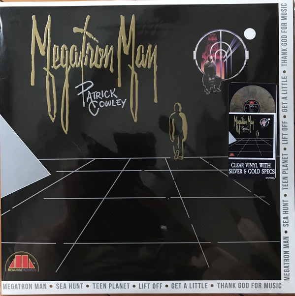 Patrick Cowley – Megatron Man (1981) - New LP Record 2021 Megatron Canada Clear with Silver & Gold Specs Vinyl - Electronic / Synth-pop / Disco / Hi NRG