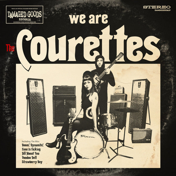 The Courettes - We Are The Courettes (2018) - New LP Record 2021 Damaged Goods UK Import Vinyl - Garage Rock - Shuga Records