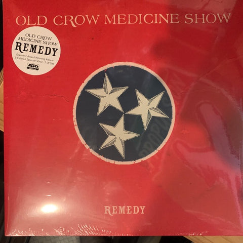 Old Crow Medicine Show ‎– Remedy (2014) - Mint- 2 LP Record 2021 ATO Red/White Blue/White Splatter Vinyl & Download - Folk / Bluegrass