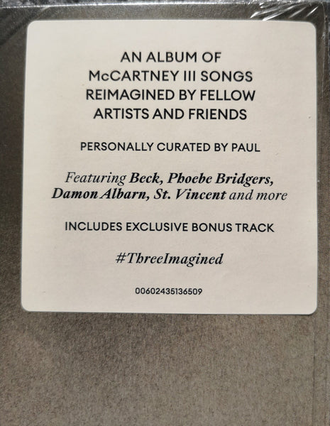 Paul McCartney & Various ‎– McCartney III Imagined - New 2 LP Record 2021 USA Capitol Indie Exclusive Black Vinyl - Pop / Rock - Shuga Records