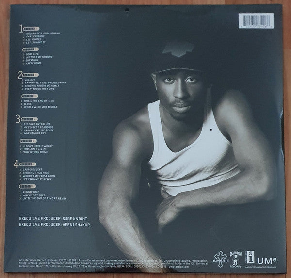 2Pac ‎– Until The End Of Time (2001) - New 4 LP Record 2021 Death Row Vinyl - Hip Hop