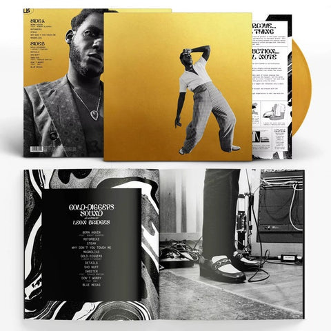 Leon Bridges – Gold-Diggers Sound - Mint- LP Record 2021 Columbia/Target Exclusive Gold Vinyl, Booklet & Different Cover - Soul / R&B