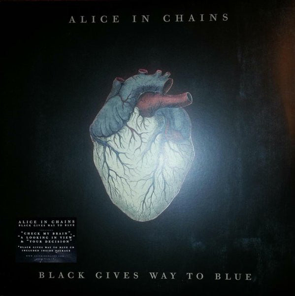 Alice In Chains ‎– Black Gives Way To Blue - New 2 LP Record 2009 Virgin USA Clear Vinyl  & CD - Alternative Rock / Hard Rock - Shuga Records