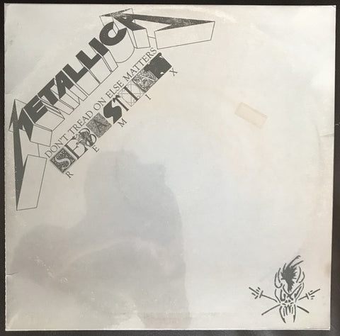 Metallica – Don't Tread On Else Matters (SebastiAn Remix) - New 12" Single Record 2021 Ed Banger Europe Vinyl - Electronic / Heavy Metal
