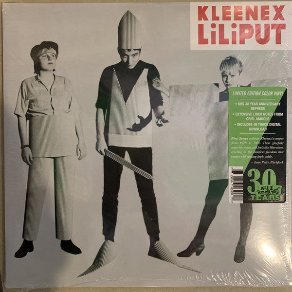 Kleenex, Liliput – First Songs (2016) - New 2 LP Record 2021 Kill Rock Stars Green Vinyl  & Download - Punk / Post-Punk / Art Rock - Shuga Records