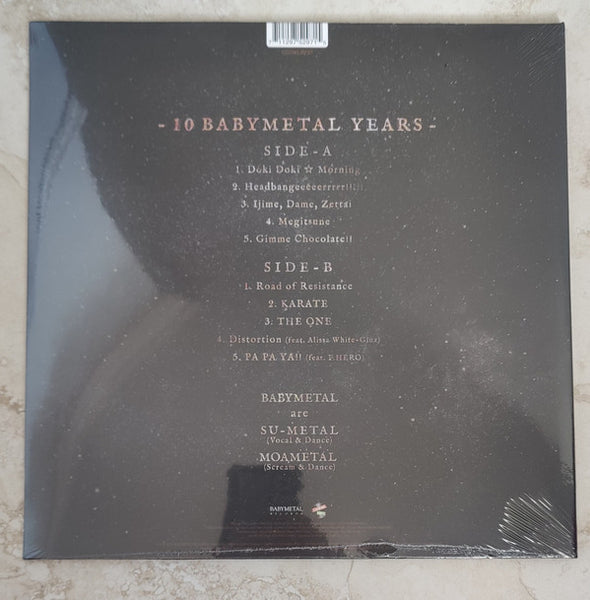 Babymetal – 10 Babymetal Years - New LP Record 2021 Cooking Vinyl Crystal Clear Vinyl - Heavy Metal / J-pop