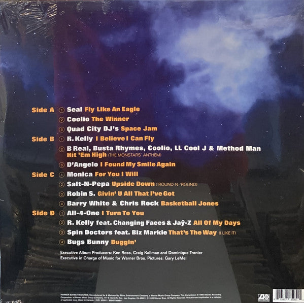 SPACE JAM サウンドトラック SOUNDTRACK レコード 2LP Space Jam (2LP Red & Black Vinyl) – Rhino