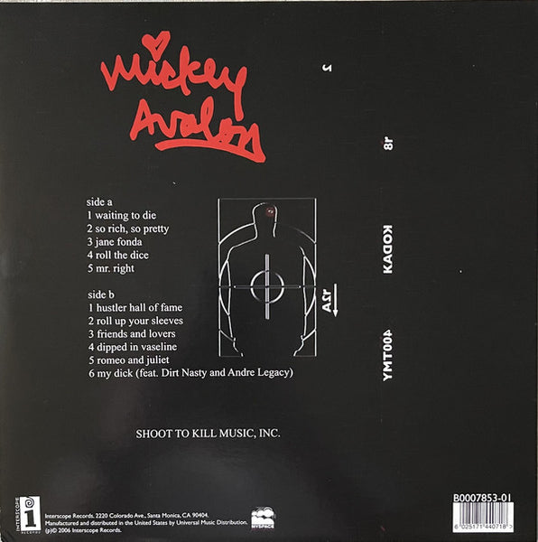 Mickey Avalon – Mickey Avalon (2005) - New LP Record 2021 Shoot To Kill Music Europe Import Vinyl - Hip Hop - Shuga Records