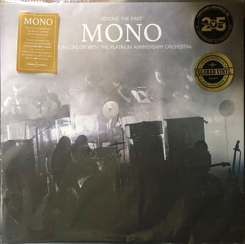 Mono – Beyond The Past - Live In London With The Platinum Anniversary Orchestra - New 3 LP Record 2021 Temporary Residence Limited Iridescent Mother of Pearl with Blue Undertones  Color Vinyl with Book & Download - Post Rock / Prog Rock