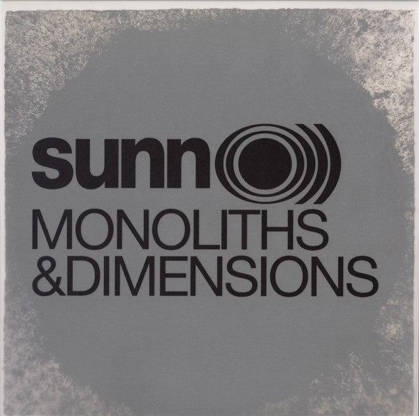 Sunn O))) – Monoliths & Dimensions - Mint- 2 LP Record 2009 Southern Lord USA Black 180 gram Original Vinyl - Doom Metal / Drone - Shuga Records