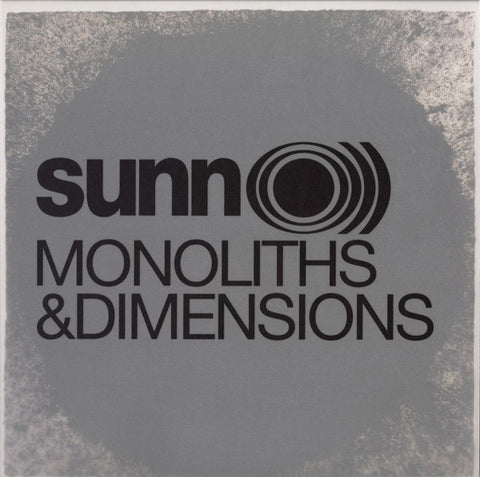 Sunn O))) – Monoliths & Dimensions - Mint- 2 LP Record 2009 Southern Lord USA Black 180 gram Original Vinyl - Doom Metal / Drone