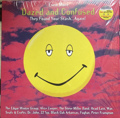 Various – Even More Dazed And Confused (1993) (Music From The Motion Picture) - New LP Record 2021 Real Gone Music White with Red Splatter "Bloodshot Eyes" Vinyl - Classic Rock / Soundtrack