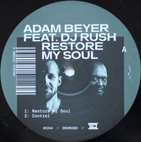 Adam Beyer Feat. DJ Rush – Restore My Soul - New EP Record 2021 Drumcode Sweden Import Vinyl - Electronic / Techno - Shuga Records