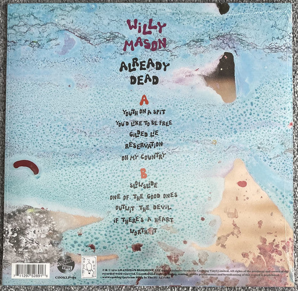 Willy Mason – Already Dead - New LP Record 2021 Cooking Vinyl UK Import White Vinyl - Alternative Rock / Folk - Shuga Records