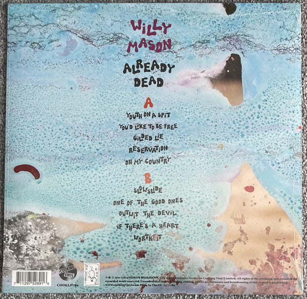 Willy Mason – Already Dead - New LP Record 2021 Cooking Vinyl UK Import White Vinyl - Alternative Rock / Folk