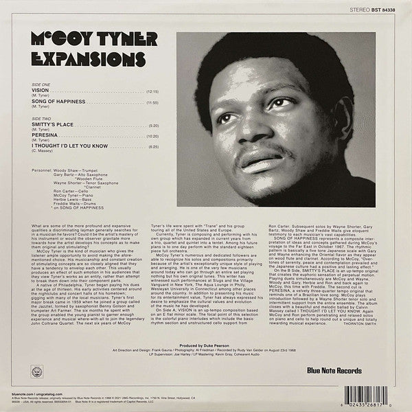 McCoy Tyner ‎– Expansions (1969) - New LP Record 2021 Blue Note Tone Poet  180 gram Vinyl - Jazz / Modal